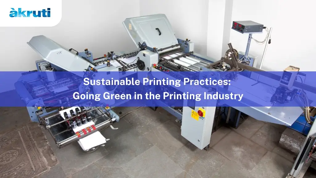 Sustainable printing process